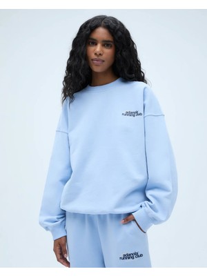 Adanola Running Oversized Sweatshirt - Powder Blue