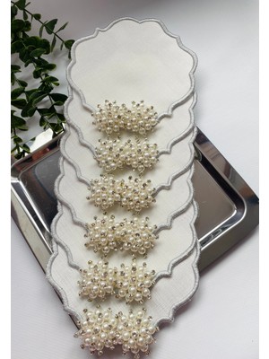 Sunum Peçete,kokteyl Peçete,kahve Yanı Sunum Peçete 6 Adet