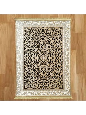 Mevlana Bazaar Osmanlı Çiçek Desenli 100 x 400 Makine Yün Halı