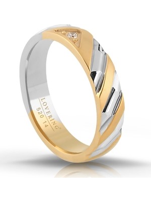 Lovering LVR420B Kadın Çelik Yüzük