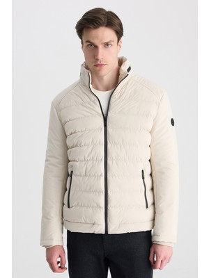 Twn Relaxed Fit Ekru Düz Mont 5EC073082006M