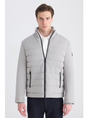 Twn Relaxed Fit Gri Düz Mont 5EC073082006M