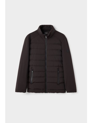 Twn Relaxed Fit Kahverengi Düz Mont 5EC073082006M