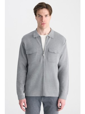 Twn Slim Fit Gri Ceket 5EC063911217M