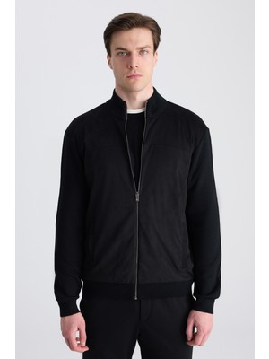 D'S Damat Ds Damat Regular Fit Siyah Düz Triko/mont 5HC070631045M