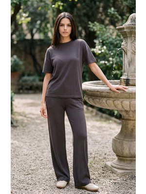 Amia&Co. Oversize Kadın Eşofman Alt Üst Takım