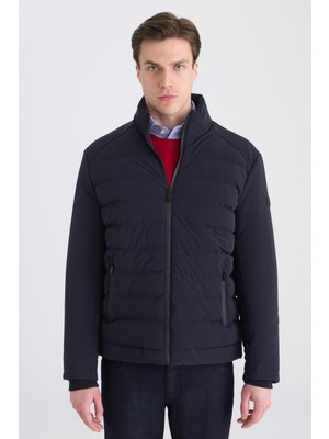 Twn Relaxed Fit Lacivert Düz Mont 5EC073082006M