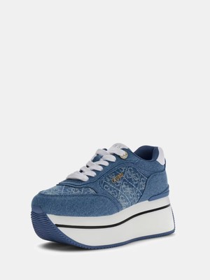 Guess Camrio Denim Kadın Sneaker Ayakkabı FLPC11FAL12