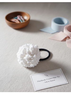 Veyla Style El Yapımı El Örgüsü Lastik Saç Toka