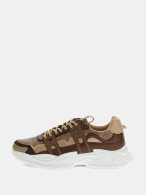 Guess Belluno Deri Erkek Sneaker Ayakkabı FMPBEUFAL12