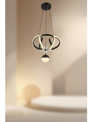 Ronisu Aydınlatma Atlas Sarkıt Avize – 4 Farlı Renk Seçenekli Modern Tasarım Avize