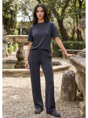 Amia&Co. Oversize Kadın Eşofman Alt Üst Takım