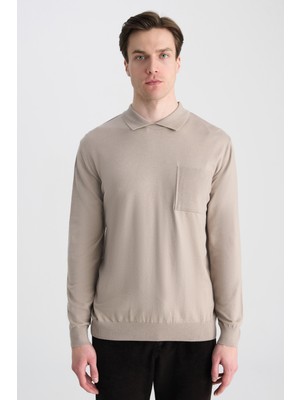 Twn Slim Fit Vizon Kazak 5EC060191206M