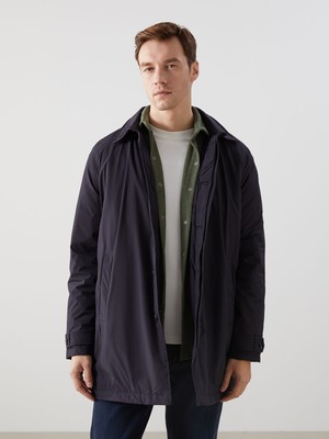 Lc Waikiki Yeni Sezon Standart Kalıp Gömlek Yaka Erkek Kaban