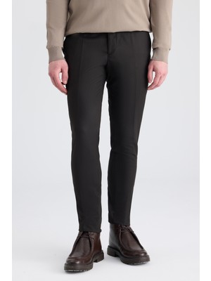 D'S Damat Ds Damat Slim Fit Kahverengi Kumaş Pantolon 5HF03JB10321M