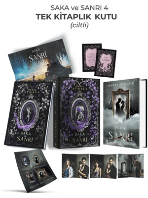Ephesus Yayınları Saka ve Sanrı 4 - Tek Kitaplık Yan Boyamalı Kutu Maral Atmaca