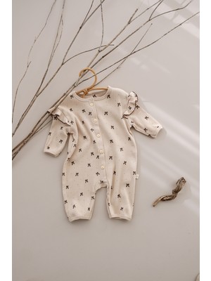 Oh la la Koala For Little Ones Kurdele Baskılı Fancy Girls Tulum