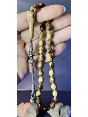 Kehribarkolik Bayburt Damla Kehribar 11*8mm. 18GR. 5 gr Gümüş.