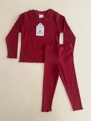 RolyPoly Roly Poly Çocuk 2lı Takım - Bordo