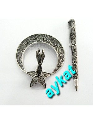 Aykat Th-25 Telkari Gümüş Kalem