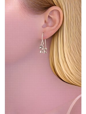 Shemora Kaplumbağa Tasarım Çelik Küpe