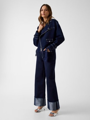 Guess Roll Regular Fit Kadın Jean Pantolon W6RA3GD6911