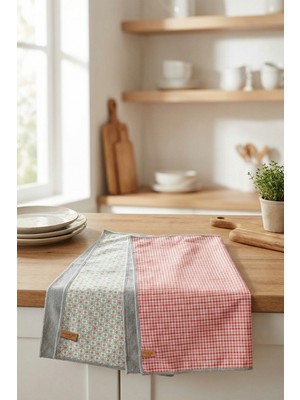 Hamur Mikrofiber Mutfak Havlusu 2'li Bulaşık Cam Kurulama Bezi Seti 40X60 cm 504