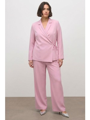 Myline Bağlama Detaylı Blazer Ceket