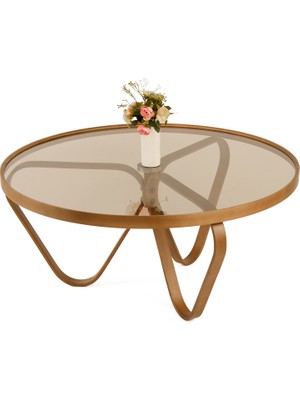 Eymense Spring Orta Sehpa Camlı