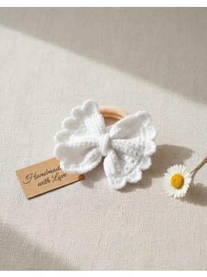 Veyla Style %100 El Yapımı Lastik Saç Toka