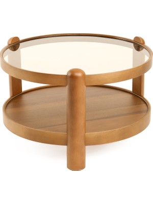 Eymense Golf Camlı Yan Sehpa