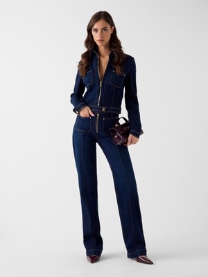 Guess Nicky Straight Kadın Jean Pantolon W6RA3FD6881