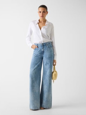 Guess Bellflower Bellagio Kadın Jean Pantolon W6RA82D3Y0Q