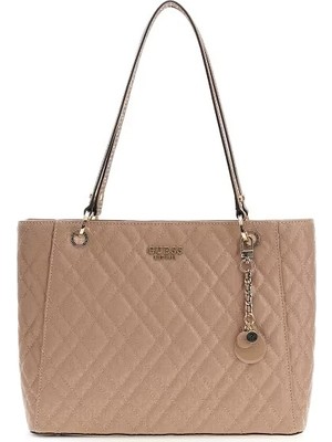 Guess Isemay Logo Patent Shopper Kadın Omuz Çantası HWGG9628250