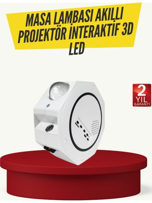 Romantik Atmosfer Için Yıldızlı Gökyüzü LED Projektör - TK002M-6VR0Q3