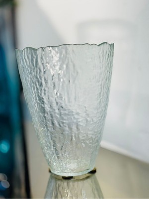 Zepce Design Şeffaf Cam Vazo