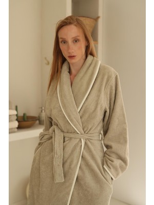 İrya Allesi %100 Pamuk Kadın Bornoz Mint S/m