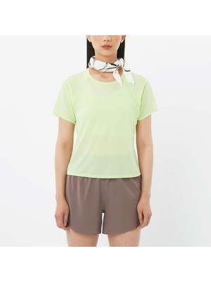 Salomon Shakeout Aır Kadın Koşu Tişört Butterfly LC2774500