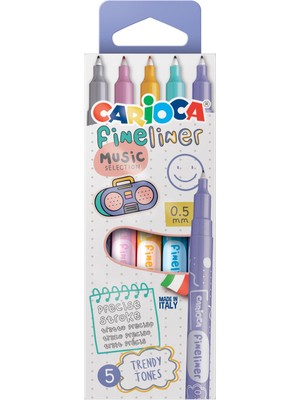 Carioca Fineliner 5'li Musıc