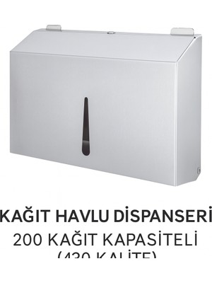 Onno Kağıt Havlu Dispanseri 200 Kağıt Kapasiteli (430 Kalite)