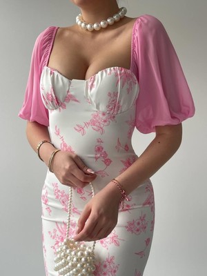 Etiler Collection Rodolf Balon Kol Elbise