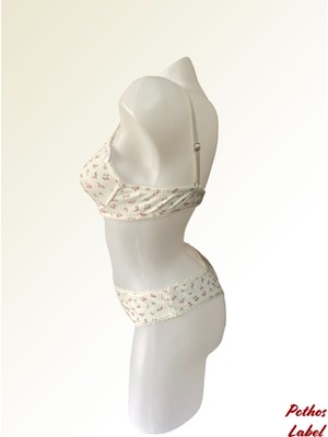 Arona Çiçekdesenli Sütyen Takımı