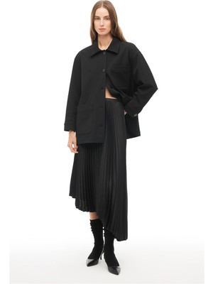 Perspective Siyah Klasik Yaka Ceket