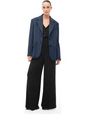 Perspective Lacivert Klasik Yaka Ceket