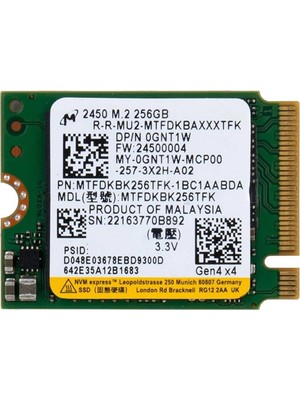 Micron 256 GB SSD Solid State Drive ve Fiyatları - Hepsiburada.com