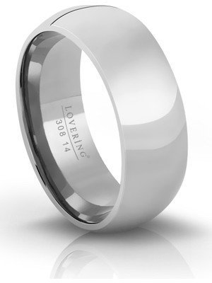 Lovering LVR308E Erkek Çelik Yüzük