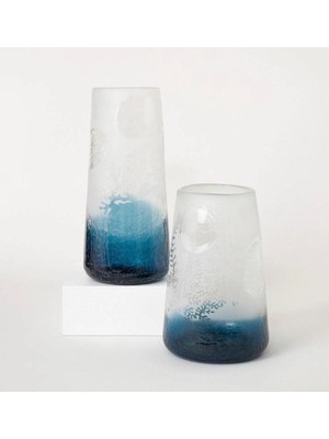 Zepce Design Mavi Cam Vazo