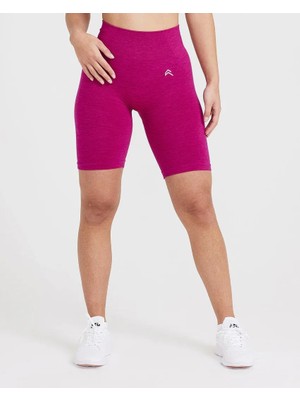 Oner Active Oneractive Düz Model Biker Şort Fuşya