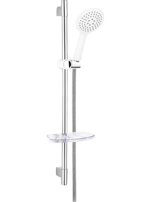 Sürgülü Duş Seti + Ø22MM Parlak Polish + Elduşu