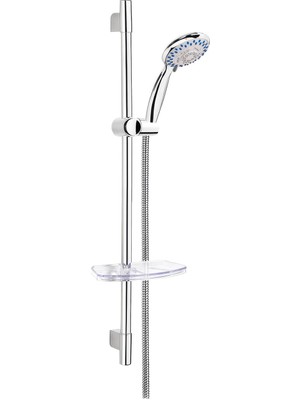 Mistillo SÜRGÜLÜ DUŞ SETİ + Ø22MM PARLAK POLİSH + 5 FONKSİYONLU